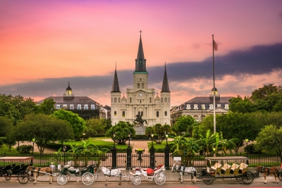 Jackson Square in New Orleans ( SeanPavonePhoto / stock.adobe.com)  lizenziertes Stockfoto 
License Information available under 'Proof of Image Sources'